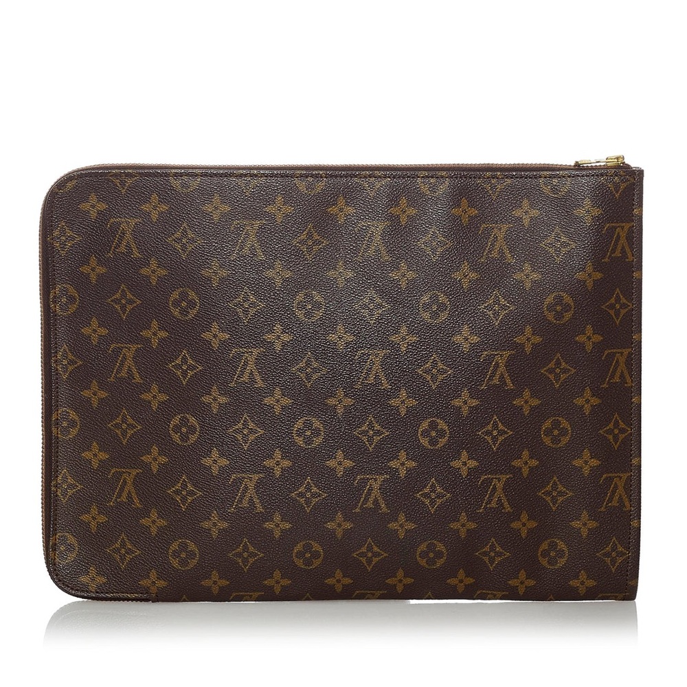 LOUIS VUITTON Poche Documents GM Clutch